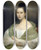 Triptych art skateboard deck of Hendrik Scheffer Portrait Dadlade Rousseauscheffer by Hendrik Scheffer (1798-1862) Triptych art skateboard deck of Hendrik Scheffer Portrait Dadlade Rousseauscheffer by Hendrik Scheffer (1798-1862)