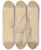 Triptych art skateboard deck of Jzef Simmler Study Of Moses Robes For The Painting The Immaculate Conception Of The Blessed Virgin Mary by Jozef Simmler (1823-1868)