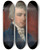 Triptych art skateboard deck of Henry Bone Robert Cathcart Esq by Henry Bone (1755-1834)
