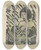 Triptych art skateboard deck of Otto Mueller Mutter Und Kind I by Otto Mueller (1874-1930)