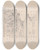 Triptych art skateboard deck of James Moore Dunkeld Cathedral Scotland by James Moore (1762-1799)
