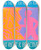 Triptych art skateboard deck of National Institutes Of Health Join The Better Health Team by National Institutes Of Health (1887)