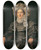 Triptych art skateboard deck of Ferdinand Georg Waldmller Elisabeth Waldmller Die Mutter Des Knstlers by Ferdinand Georg Waldmuller (1793-1865)
