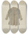 Triptych art skateboard deck of Ellen Duncan Trappers Jacket by Ellen Duncan
