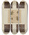 Triptych art skateboard deck of Frances Lichten Materials From Patchwork Bedspread_3 by Frances Lichten (1889-1961)