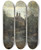 Triptych art skateboard deck of Jeanbaptistecamille Corot Semur Le Chemin De Lglise by Jean-Baptiste-Camille Corot (1796-1875)