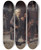 Triptych art skateboard deck of Jens Juel Two Dwarfs Obligeert A Jewish Pigtailribbon Vendor Beside The Roman Dwarf Bajocco In One Of The Streets Of Copenhagen by Jens Juel (1745-1802)