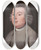 Triptych art skateboard deck of George Stubbs Mr Hospey Walker by George Stubbs (1724-1806)