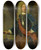 Triptych art skateboard deck of Mattheus Verheyden Portrait Of Franois Van Aerssen Lord Of Sommelsdijk Viceadmiral Of Holland And Westfriesland by Mattheus Verheyden (1700-1776)