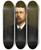 Triptych art skateboard deck of Kazimierz Pochwalski Portrait Of Raimund Grbl Vienna 18471898 by Kazimierz Pochwalski (1855-1940)