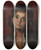 Triptych art skateboard deck of Edvard Persus Romersk Gosse Studie by Edvard Perseus (1841-1890)
