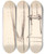 Triptych art skateboard deck of Amedeo Modigliani Langgestreckter Kopf Daneben Sulensockel by Amedeo Modigliani (1884-1920)