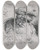 Triptych art skateboard deck of Giovanni Benedetto Castiglione Old Bearded Man With A Turban by Giovanni Benedetto Castiglione (1609-1664)