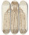 Triptych art skateboard deck of Ruggiero Pierotti Dress by Ruggiero Pierotti