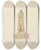 Triptych art skateboard deck of Rev James Bulwer One From A Volume Of Drawings And Prints_21 by Rev James Bulwer (1794-1879)