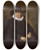 Triptych art skateboard deck of Frans Hals Portrait Of An Elderly Man Traditionally Called Heerbodolphe by Frans Hals (1581-1666)