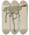 Triptych art skateboard deck of Philip Johnson Trivet by Philip Johnson