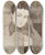 Triptych art skateboard deck of Robert Polhill Bevan The Artists Wife by Robert Polhill Bevan (1865-1925)