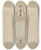Triptych art skateboard deck of Nicholas Gorid Mirror_2 by Nicholas Gorid (20-)