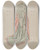 Triptych art skateboard deck of Marie Mitchell Dress_2 by Marie Mitchell
