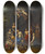Triptych art skateboard deck of Gerard De Lairesse Bacchus And Pomona by Gerard de Lairesse (1641-1711)