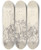 Triptych art skateboard deck of Nicaise De Keyser Peter The Hermit Preeching The Crusade_3 by Nicaise De Keyser (1813-1887)