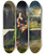 Triptych art skateboard deck of Dosso Dossi Saint Lucretia by Dosso Dossi (1489-1542)