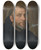 Triptych art skateboard deck of Follower Of Peter Paul Rubens Portrait Of A Monk by Follower Of Peter Paul Rubens (1577-1640)