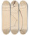 Triptych art skateboard deck of Amedeo Modigliani Cariatide Agenouille Et Assise Sur Les Talons by Amedeo Modigliani (1884-1920)