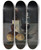 Triptych art skateboard deck of Paul Czanne Still Life With Bottle Glass Andlemons by Paul Cezanne (1839-1906)