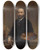 Triptych art skateboard deck of Jozef Delin The Painter Charles Verlat by Jozef Delin (1821-1892)