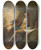 Triptych art skateboard deck of John Trumbull Samuel Blodget Jr_2 by John Trumbull (1756-1843)