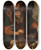 Triptych art skateboard deck of Artus Wolfaerts Beardedman Cooking Sausages by Artus Wolfaerts (1581-1641)