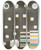 Triptych art skateboard deck of Johann Wolfgang Von Goethe Zur Farbenlehre Pl02 by Johann Wolfgang Von Goethe (1749-1832)