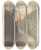 Triptych art skateboard deck of Lon Spilliaert Sites Brabanons 2 by Leon Spilliaert (1881-1946)