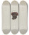 Triptych art skateboard deck of Philip Johnson Toy Stove_1 by Philip Johnson