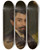 Triptych art skateboard deck of Tadeusz Ajdukiewicz Portrait Of Tadeusz Rybkowski by Tadeusz Ajdukiewicz (1852-1916)
