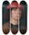 Triptych art skateboard deck of Michel Sittow A Young Man In A Red Cap by Michel Sittow (1468-1525)