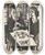 Triptych art skateboard deck of Ernst Ludwig Kirchner Old Woman And Young Woman by Ernst Ludwig Kirchner (1880-1938)