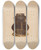 Triptych art skateboard deck of Richard Barnett Asthma Jar by Richard Barnett