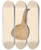 Triptych art skateboard deck of Alexander Anderson Butter Ladle by Alexander Anderson