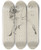 Triptych art skateboard deck of Andr Dunoyer De Segonzac Tableau De La Boxe Illustr De 29 Gravures Leauforte Pl 1 by Andre Dunoyer De Segonzac (1884-1974)