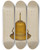 Triptych art skateboard deck of Richard Taylor Whale Oil Lamp by Richard Taylor