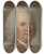Triptych art skateboard deck of Marcello Bacciarelli Portrait Of Henryk Brhl 17001763 by Marcello Bacciarelli (1731-1818)