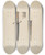 Triptych art skateboard deck of Oscar Bluhme Silver Dagger And Sheath by Oscar Bluhme