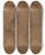 Triptych art skateboard deck of Pierre Puvis De Chavannes Tte Dhomme_1 by Pierre Puvis De Chavannes (1824-1898)