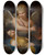 Triptych art skateboard deck of Pierre Joseph Clestin Franois Cupid Removing The Sleeping Spell From Psyche by Pierre Joseph Celestin Francois (1759-1851)