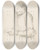 Triptych art skateboard deck of Francesco Zuccarelli Woman In Halflength Profile View Facing Left And Reading A Piece Of Paper Signed Catarina by Francesco Zuccarelli (1702-1788)