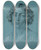 Triptych art skateboard deck of Johann Peter Krafft Portrtstudie Zu David Mit Dem Haupt Goliaths_1 by Johann Peter Krafft (1780-1856)