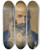 Triptych art skateboard deck of Joseph Hasslwander Studienkopf Eines Brtigen Mannes Ii by Joseph Hasslwander (1812-1878)